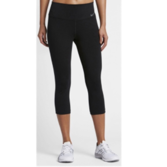 Nike Pants - Nike DRI FIT cotton capris, royal blue, Sz Med